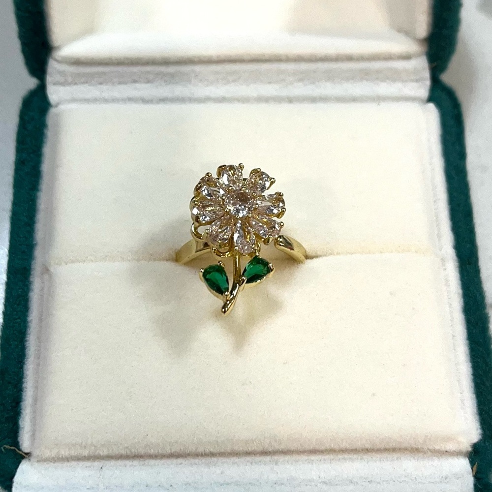 Brand New Adjustable Spin Ring